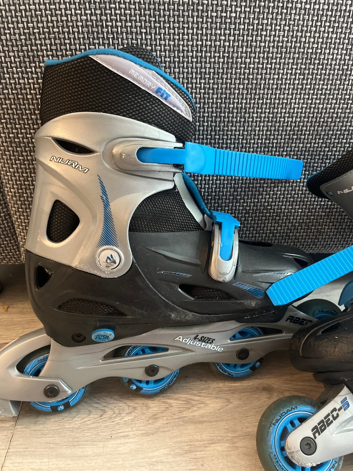 Nijdam verstelbare skeelers - Maat 38-41, Overige merken, Kinderen, Ophalen of Verzenden, Inline skates 4 wielen