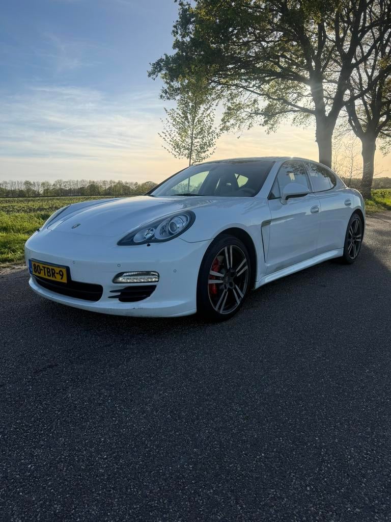 Porsche Panamera 3.0 Diesel 2012 in topstaat, Auto's, Porsche, Automaat, 241 €/maand, 4 stoelen, Wit