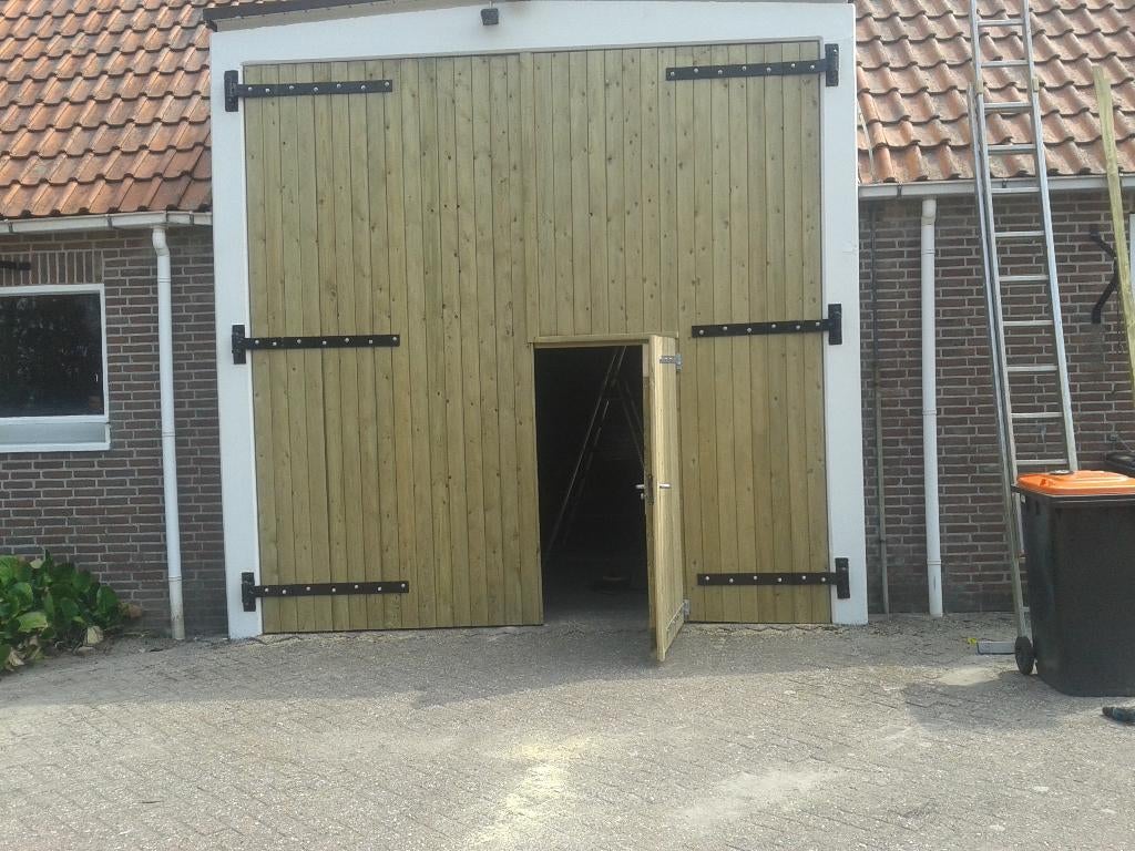 Schuurdeuren op maat, Overige typen, Nieuw, Ophalen of Verzenden, Hout
