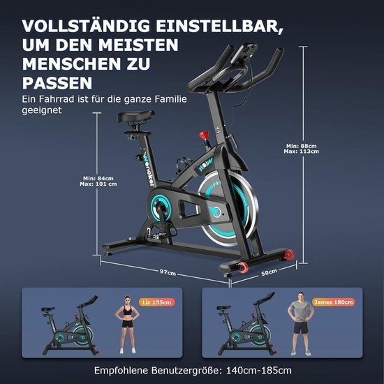 Hometrainer – Fitnessfiets – Stationaire Fiets, Corvance B.V., Verzenden, Nieuw, Corvancebol@gmail.com