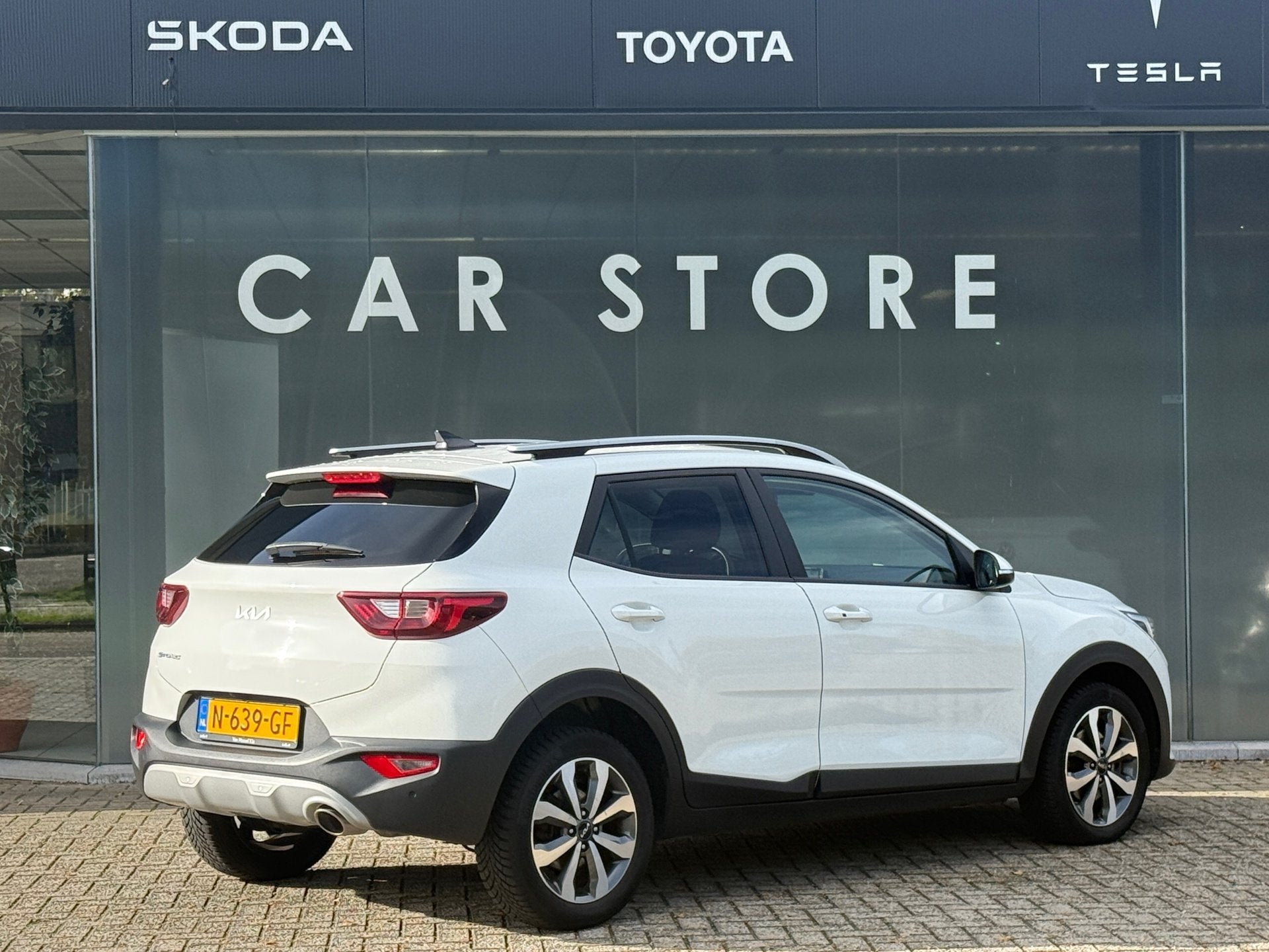 Kia Stonic 1.0 AUT T-GDi MHEV DynamicPlusLine Navi|Camera|Ca, Auto's, Gebruikt, Origineel Nederlands, Bedrijf, Hybride Elektrisch/Benzine