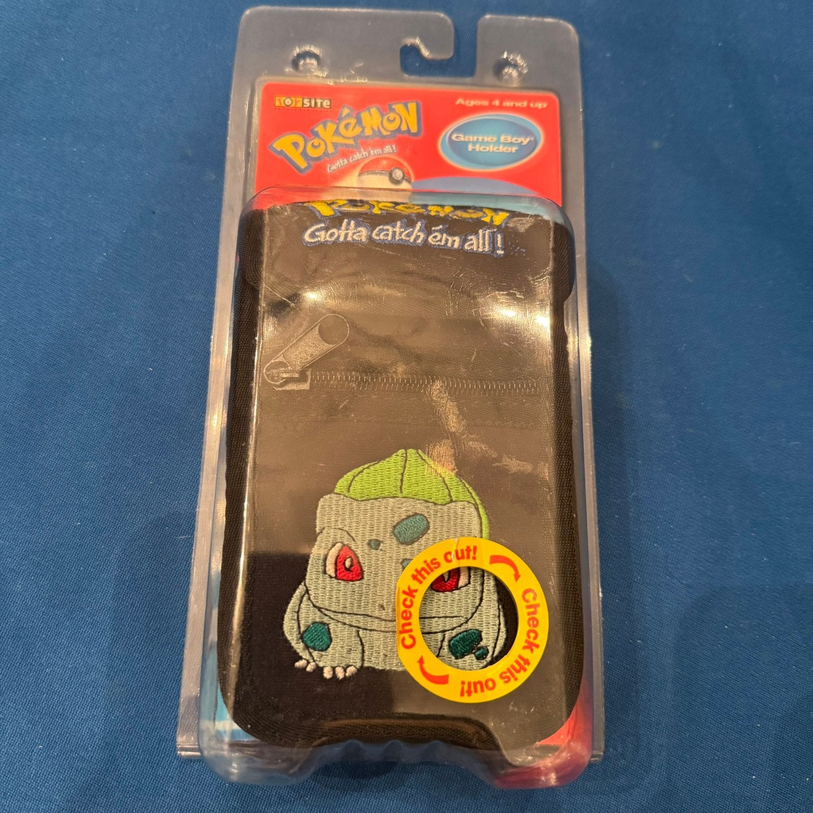 Vintage Game Boy Color Hoesje Nieuw - Bulbasaur Pokemon, Ophalen of Verzenden, Nieuw, Game Boy Color, Met beschermhoes of tas