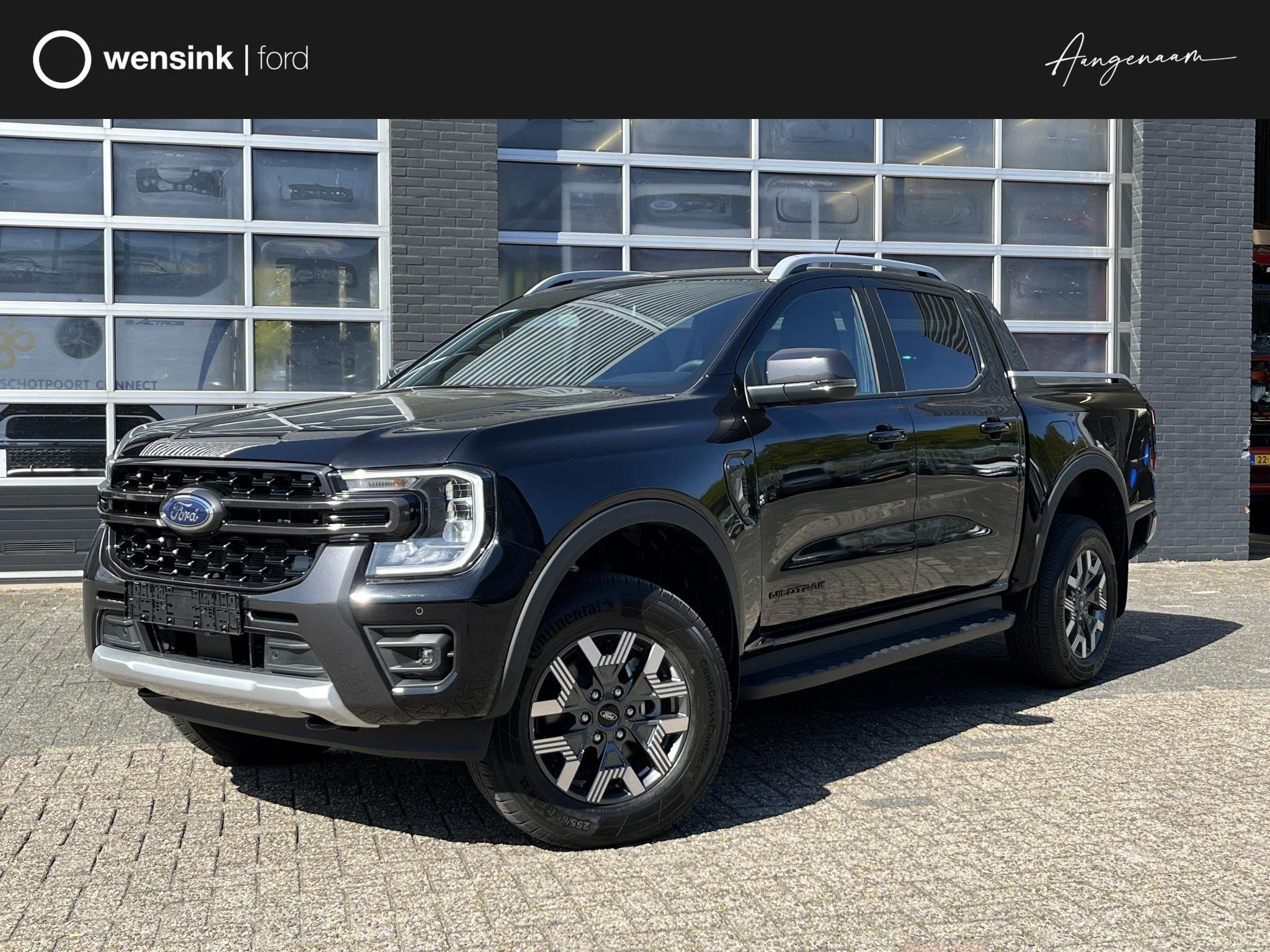 Ford Ranger Wildtrak Double Cab 2.3 PHEV 279pk! 5-pers, 3500, Auto's, Bestelauto's, Stof, Overige brandstoffen, Bedrijf, Nieuw