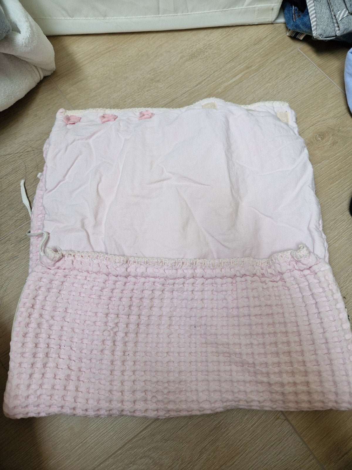 Roze Koeka voetenzak, Kinderen en Baby's, Ophalen of Verzenden, Gebruikt