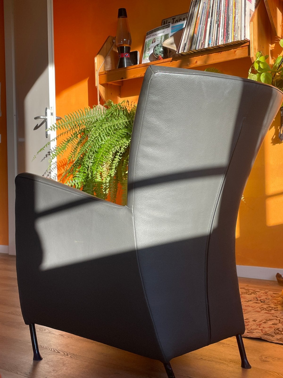 MOET WEG !!!! Montis Windy fauteuil, Ophalen, Gebruikt, 75 tot 100 cm, Leer