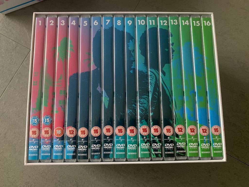 Miami Vice DVD boxset, Cd's en Dvd's, Vanaf 18 jaar, Engels, Engels, Ophalen of Verzenden