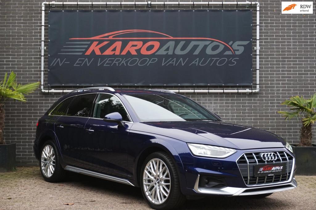 Audi A4 Allroad Quattro 45 TFSI AUT B&O Led Leer Nav Cam ACC, Auto's, Automaat, 15 km/l, Gebruikt, Zwart