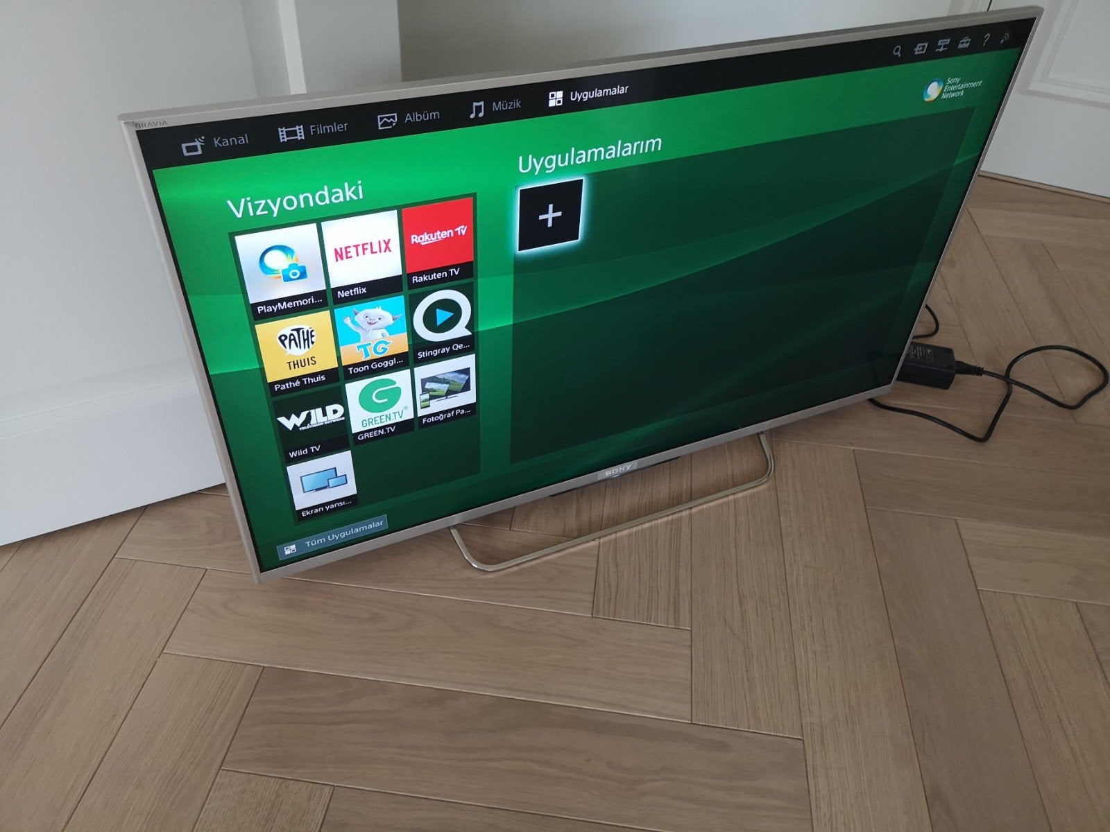 50 inch Sony bravia smart tv., Ophalen, 100 cm of meer, 50 Hz, Sony