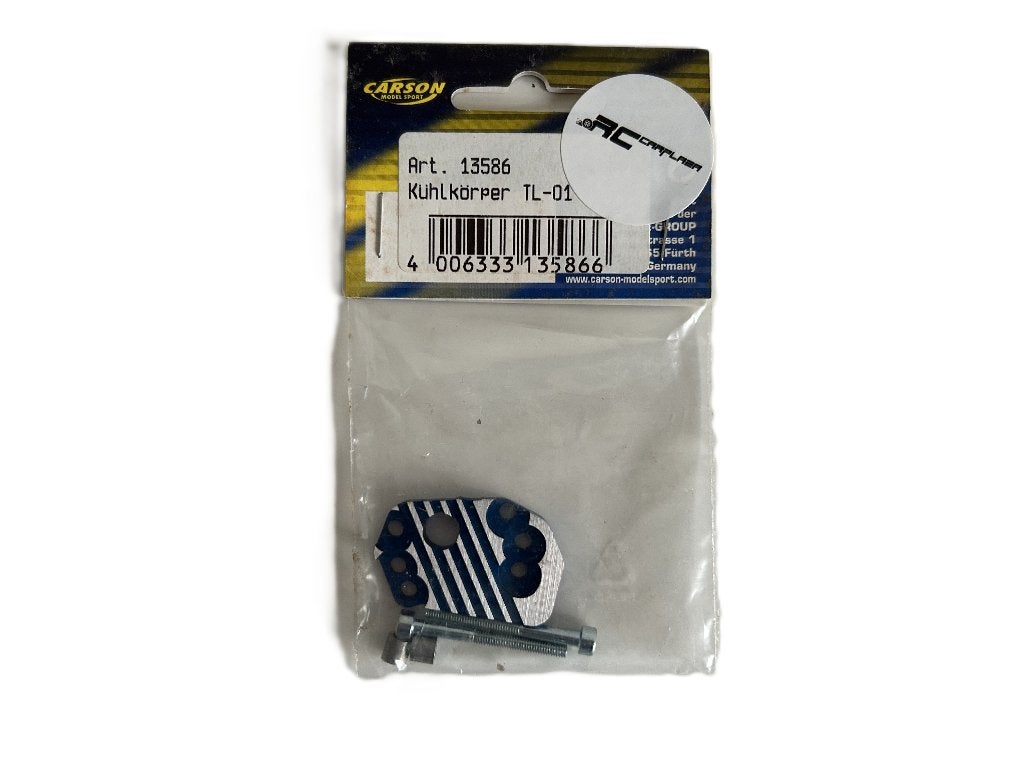 Tamiya / Carson alu Motorkoelplaat TL01 1/10 13586