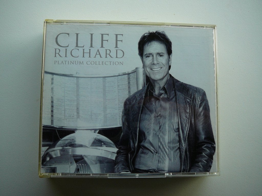 cd  Cliff Richard   Platinum Collection  3x CD's, Cd's en Dvd's, Cd's | Pop, Ophalen of Verzenden, Zo goed als nieuw, Pop