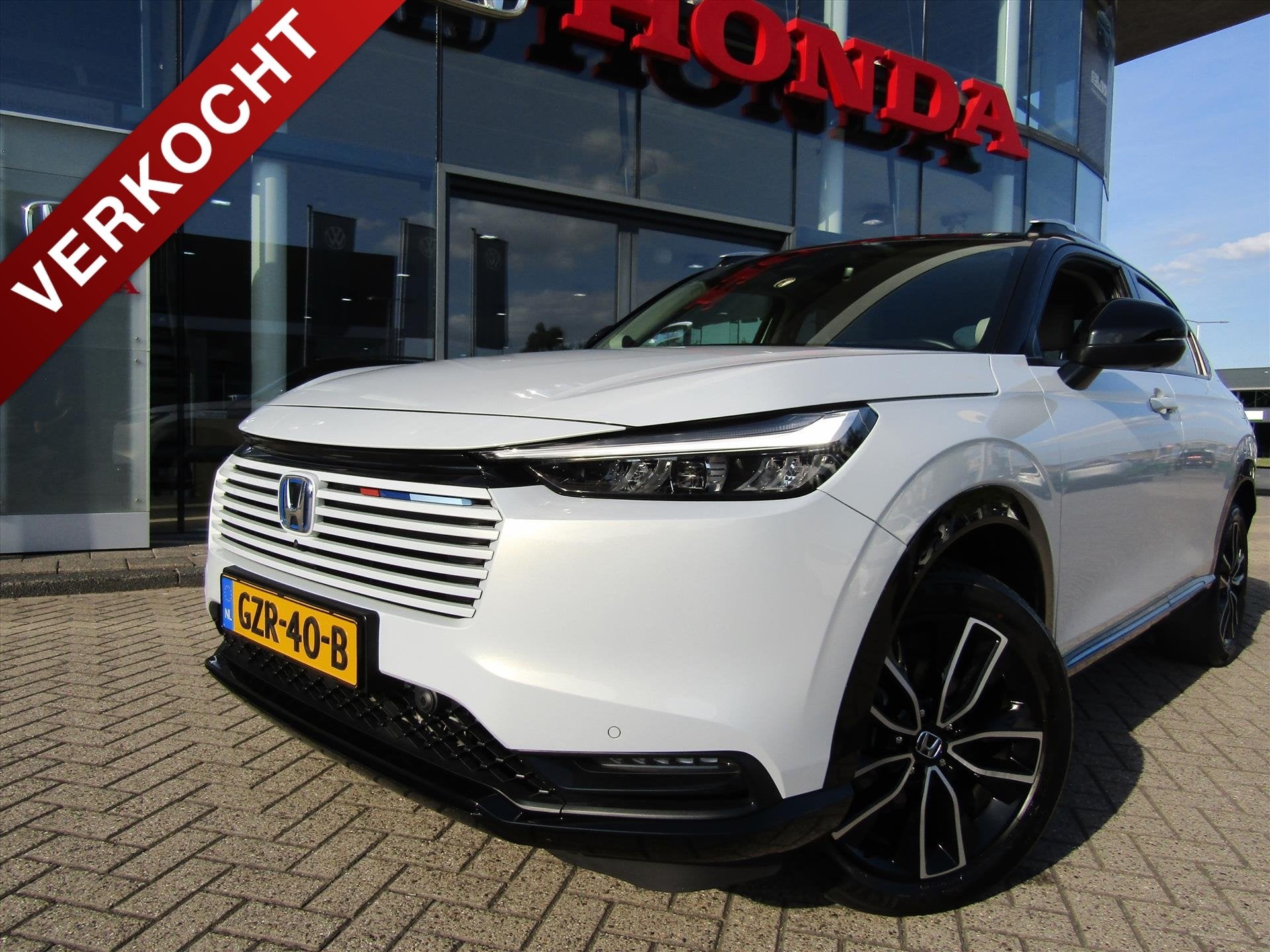 Honda HR-V 1.5 e:HEV i-MMD 131pk CVT Advance Style, Automaat, Dealer onderhouden, Leder en Stof, Wit