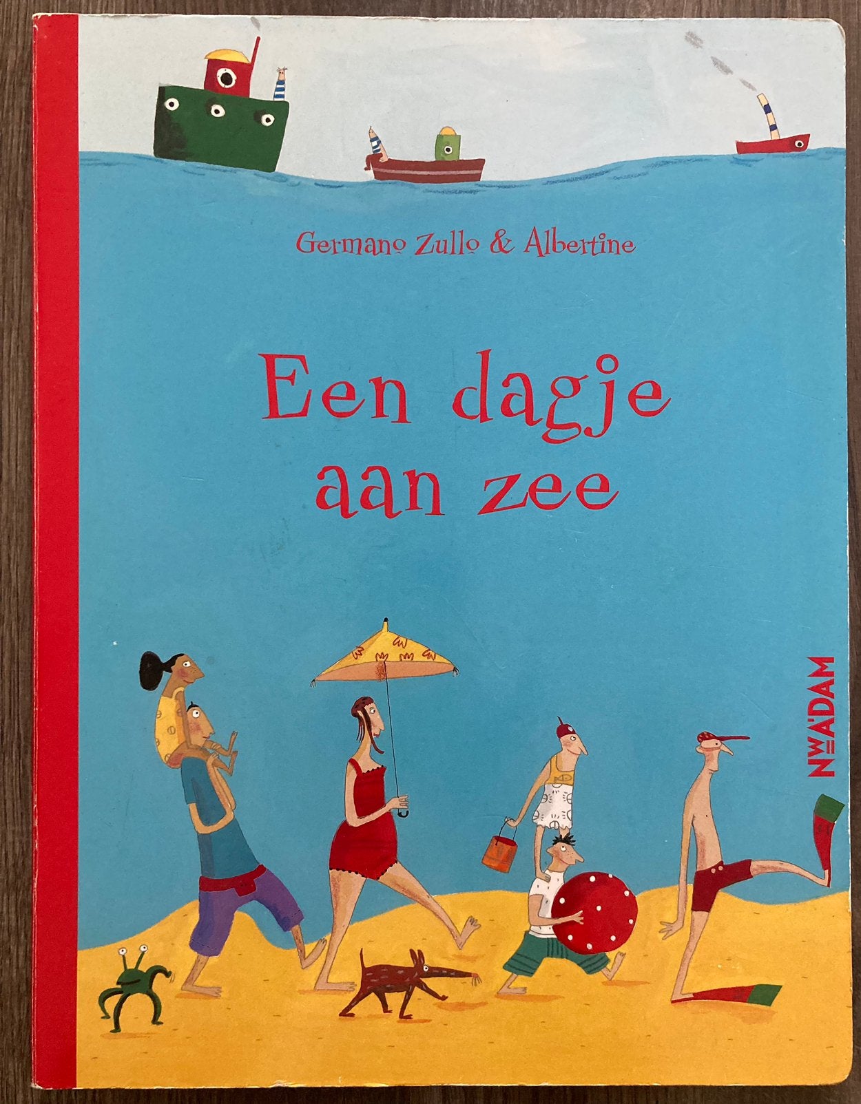 Een dagje aan Zee ZOEKBOEK - Germano Zullo & Albertine, Ophalen of Verzenden, Gelezen