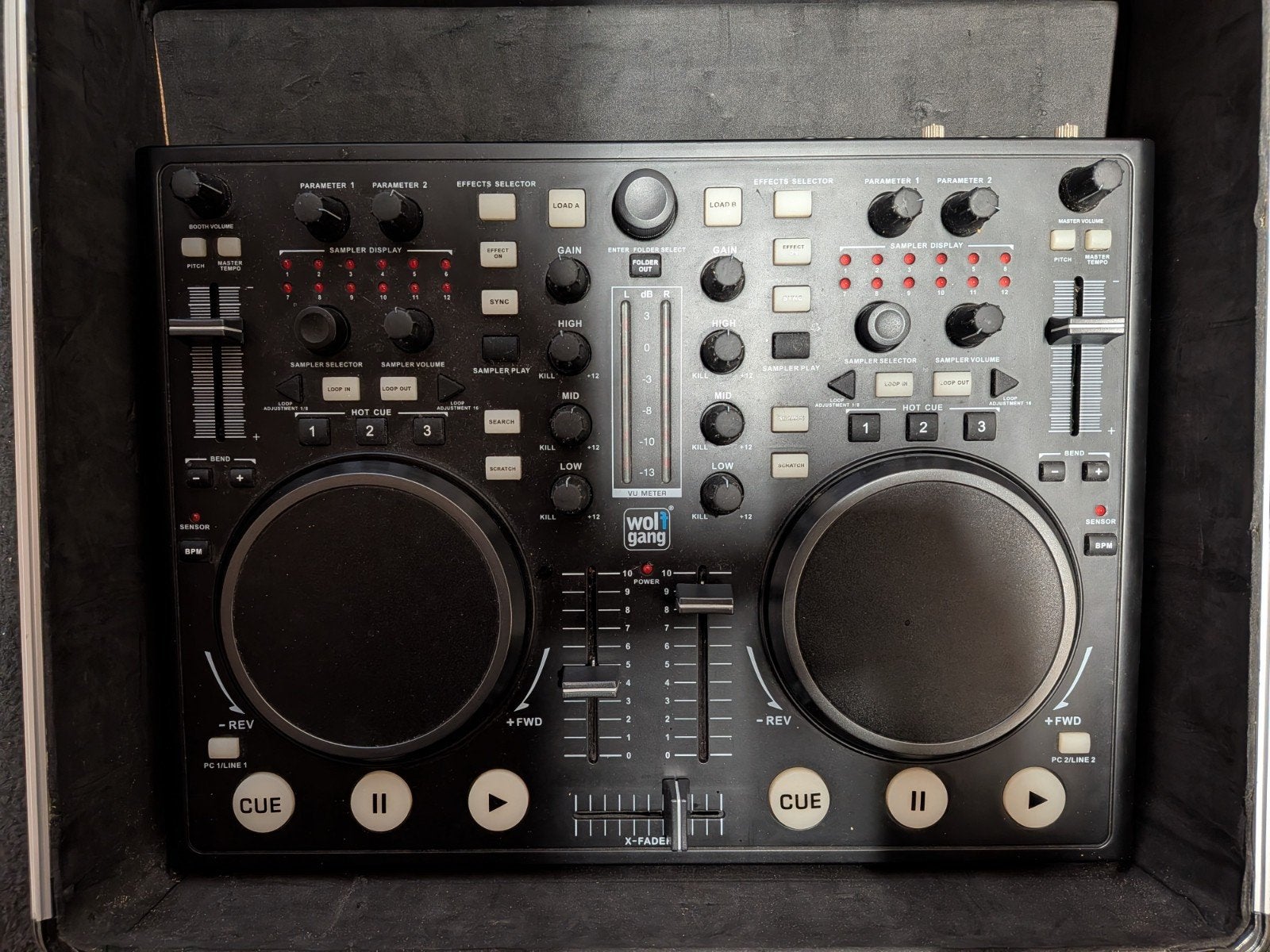 Wolfgang DJ / Midi Controller - Inclusief flightcase, Ophalen, Gebruikt, Draaitafel, Overige merken