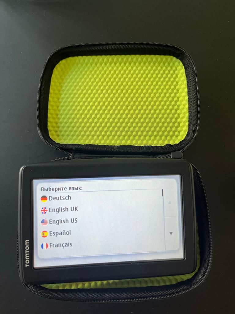 TomTom Go 4EN52 Z1230 Navigatiesysteem met hoes, Motoren, Ophalen of Verzenden, Gebruikt