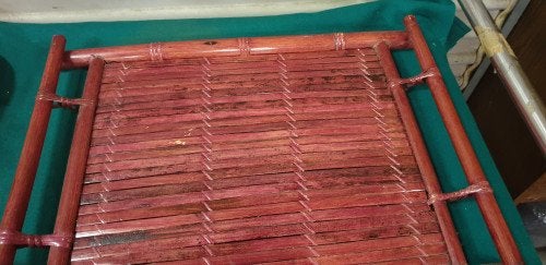 dienblad bamboe, Huis en Inrichting, Woonaccessoires | Dienbladen, Ophalen of Verzenden, 'T Olde Gre-j, Info@toldegrej.nl, Endepoelstraat 20f Didam