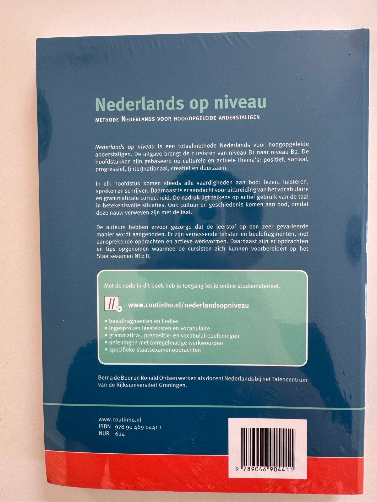 Nederlands op niveau - Methode Nederlands voor hoogopgeleide, Ophalen, Nieuw, Non-fictie