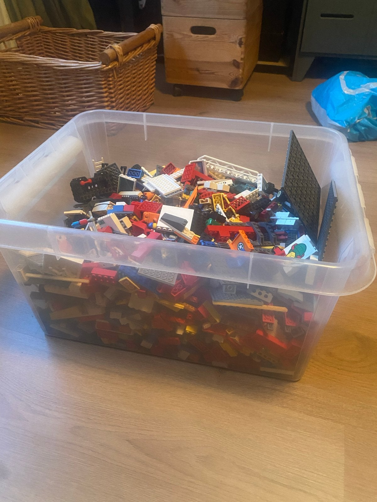 10 kg LEGO met grondplaten, Gebruikt, Inclusief extra onderdelen, Lego, Ophalen of Verzenden