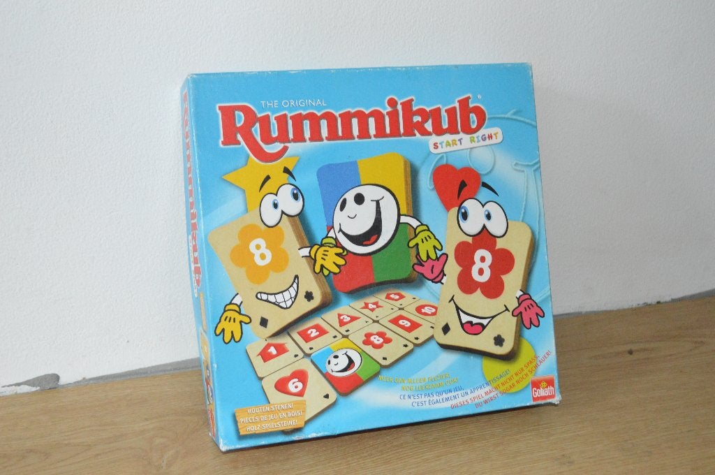 Rummikub all right, compleet en in goede staat, Een of twee spelers, Ophalen of Verzenden, Gebruikt, Goliath Games