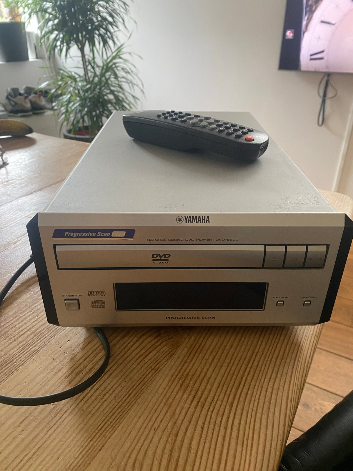 Yamaha DVD-E600 DVD-speler, Audio, Tv en Foto, Ophalen, Gebruikt, Dvd-speler