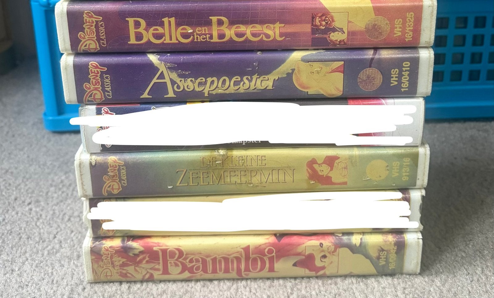 Videobanden VHS - Disneyfilms, Gebruikt, Alle leeftijden, Kinderfilm, VHS
