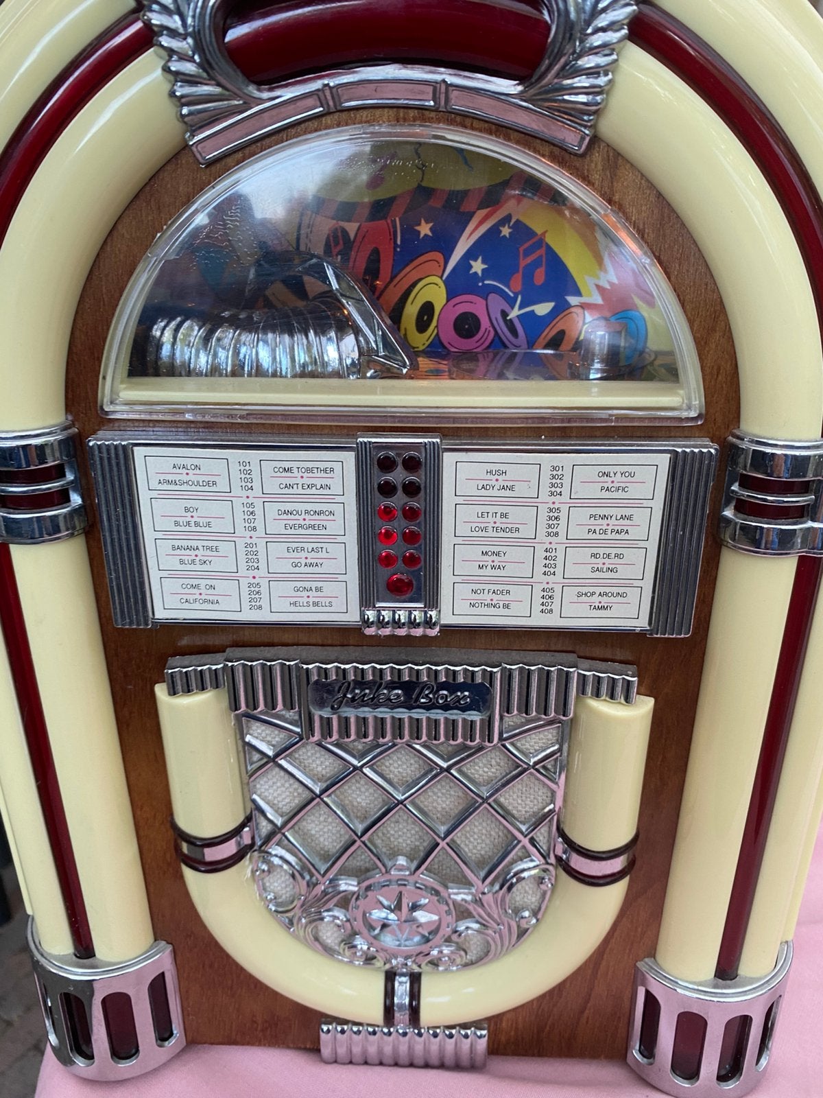 Miniatuur / retro jukebox/radio, Verzamelen, Ophalen of Verzenden, Zo goed als nieuw, 1950 tot 1960, Seeburg
