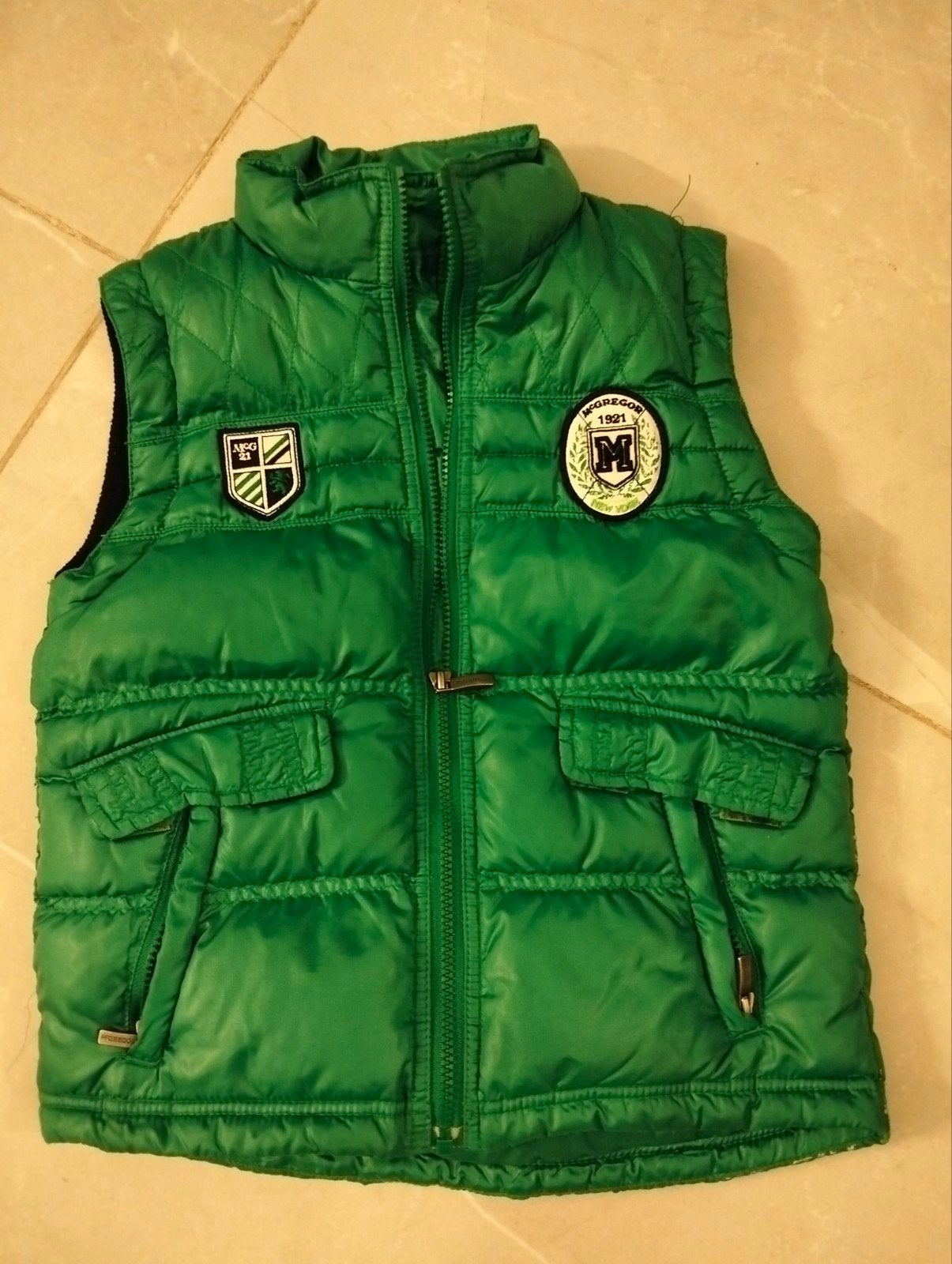 gave bodywarmer Mc Gregor maat 140, McGregor, Jongen of Meisje, Ophalen of Verzenden, Zo goed als nieuw