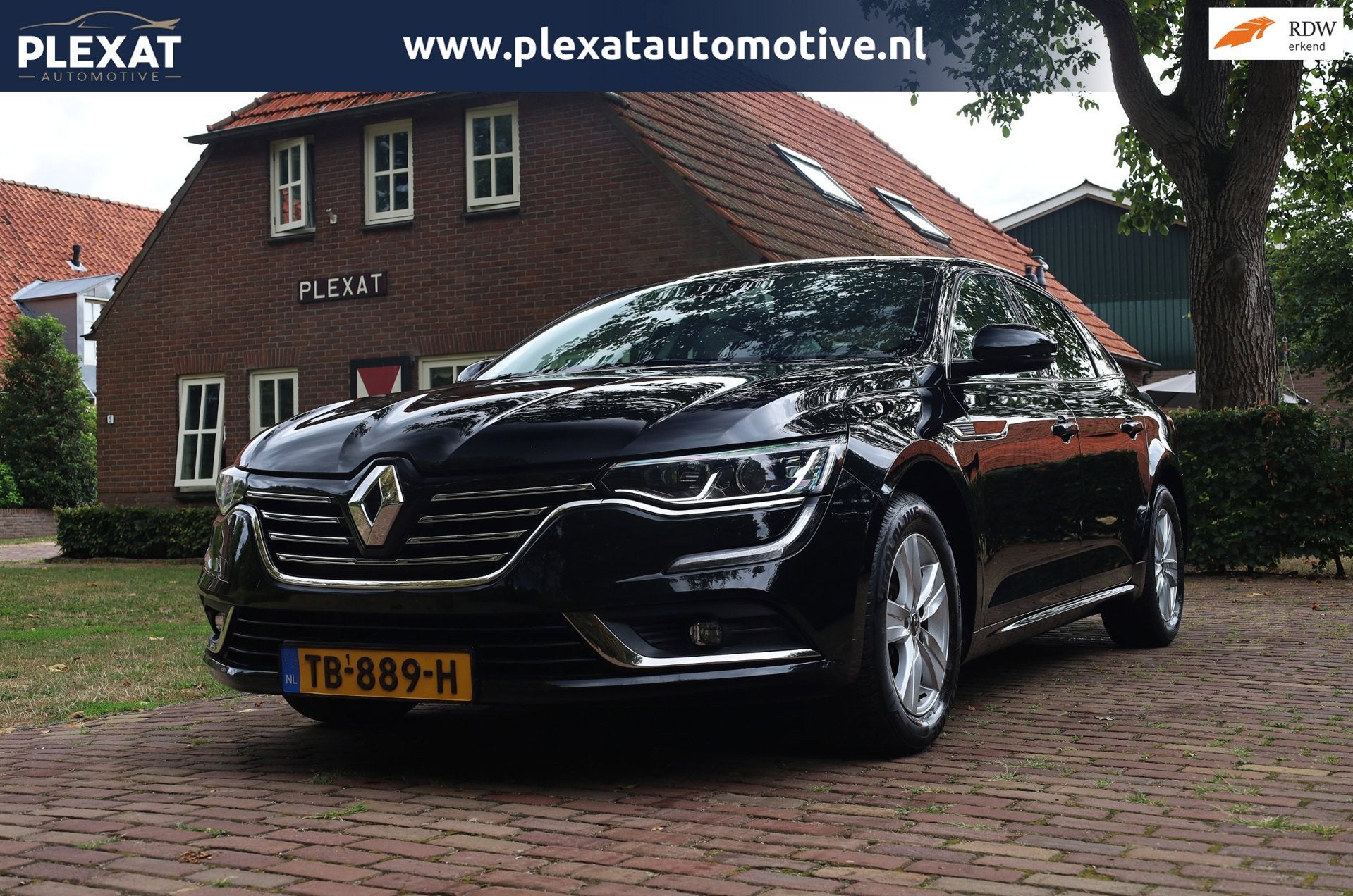 Renault Talisman 1.6 TCe Zen Aut. | Climate Control | Cruise, Auto's, Renault, Dealer onderhouden, 4 cilinders, 150 pk, Zwart