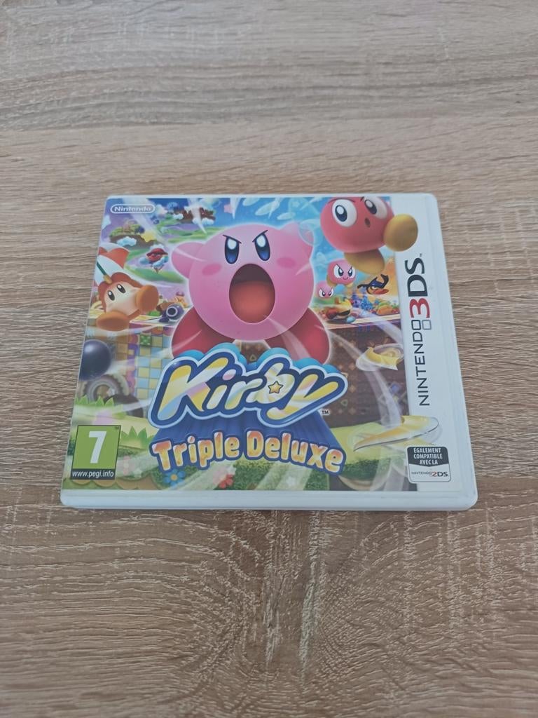 Kirby triple deluxe, Avontuur en Actie, Ophalen of Verzenden, Zo goed als nieuw, 3 spelers of meer