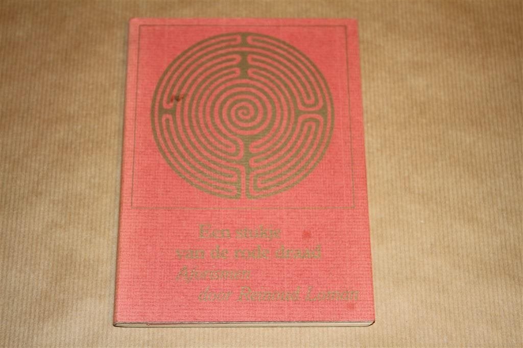 Een stukje van de rode draad. Aforismen. Reinoud Loman., Boeken, Literatuur, Zo goed als nieuw, Ophalen of Verzenden