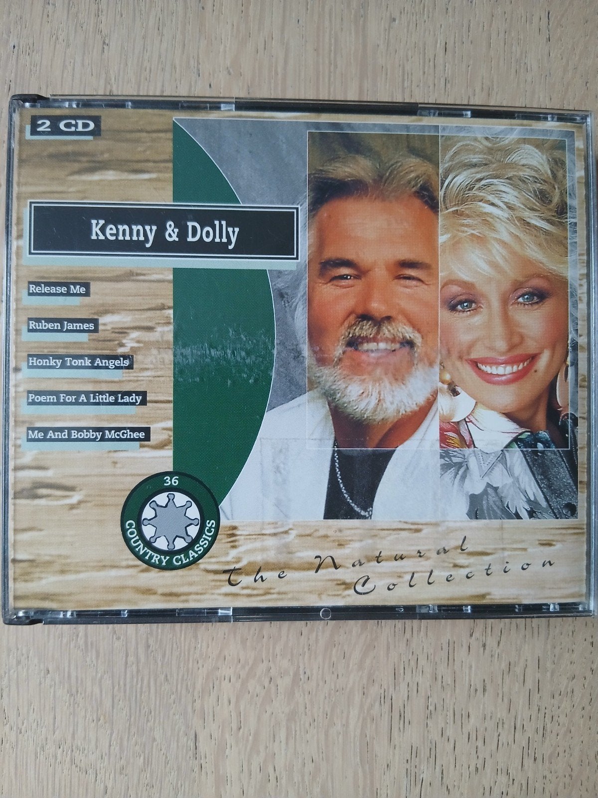 Kenny & Dolly - The Natural Collection (2 CD), Ophalen, Zo goed als nieuw, Verzamelalbum, Inclusief doosje