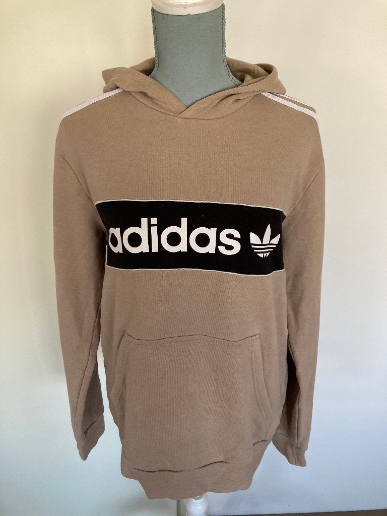 Hoodie/sweater - Adidas, Beige, Ophalen of Verzenden, Adidas, Gedragen