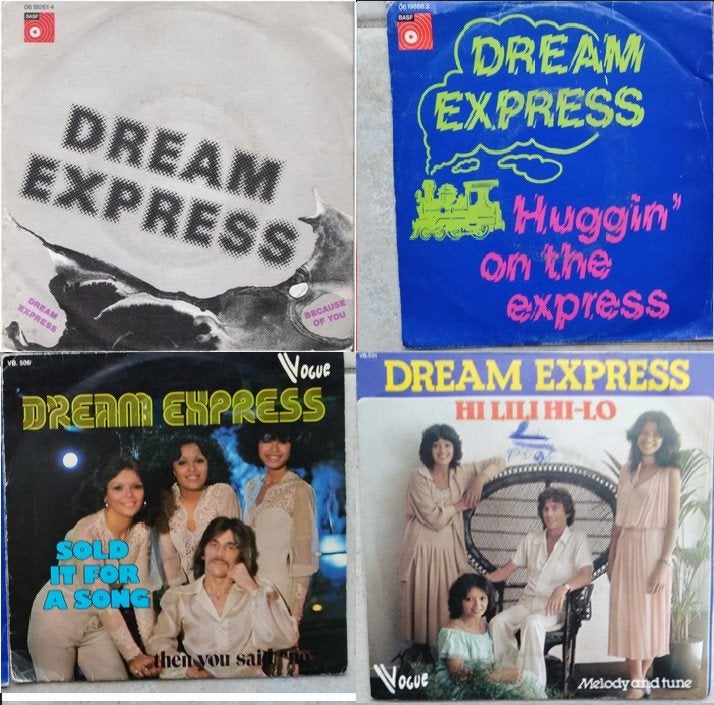 DREAM EXPRESS - PAKKET!, Ophalen of Verzenden, Zo goed als nieuw, 7 inch, Pop