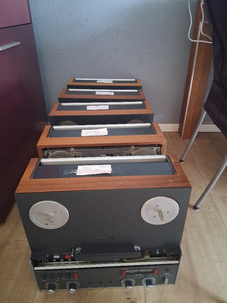 ReVox Bandrecorders 5st, Ophalen, Bandrecorder, Met banden
