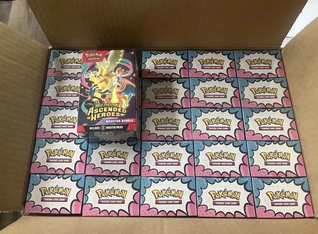 Sealed Ascended Booster Bundels cases (25 bundels case), Ophalen of Verzenden, Nieuw, Booster