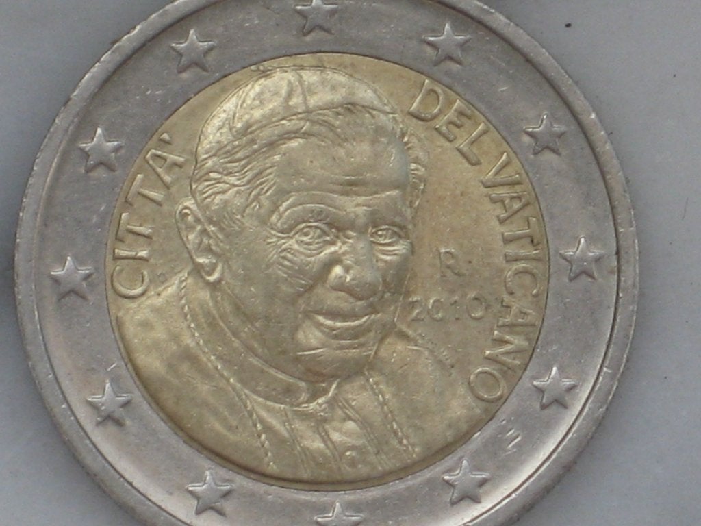 2euromunt Vatikaanstad, Ophalen of Verzenden, Vaticaanstad, 2 euro, Losse munt