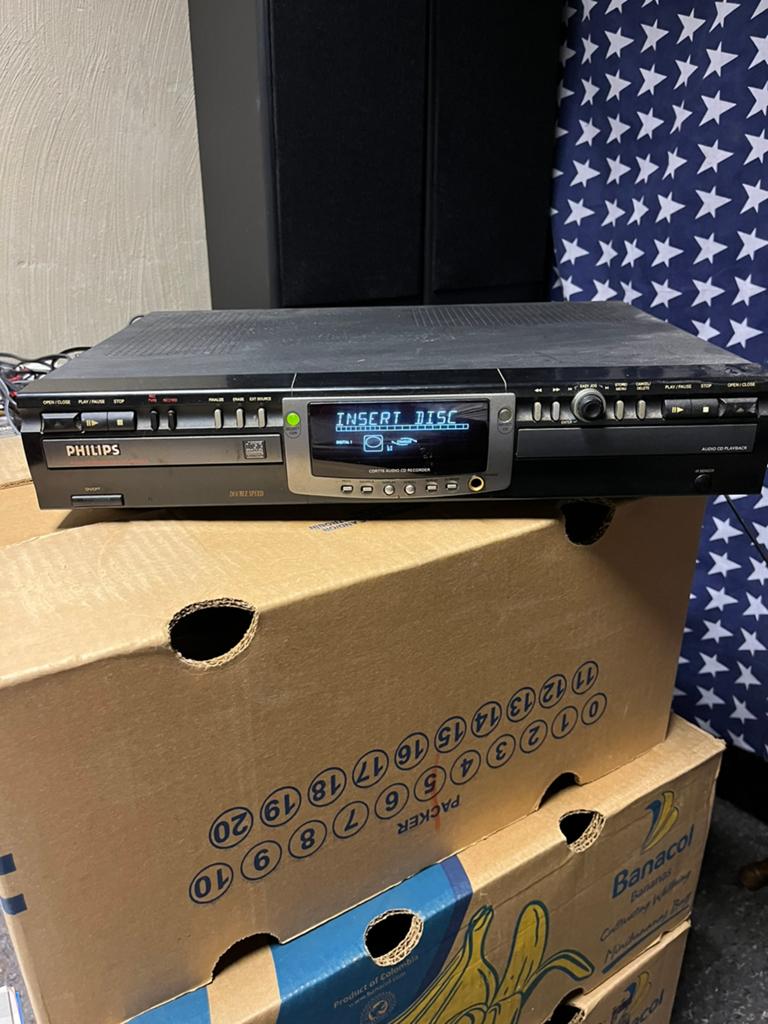 Philips Audio   CDR  Recorder, Audio, Tv en Foto, Cd-spelers, Ophalen of Verzenden, Zo goed als nieuw, Philips