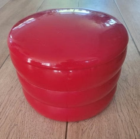 Retro Kunststof Naaibox dbgm, Ophalen of Verzenden, Gebruikt, Overige typen