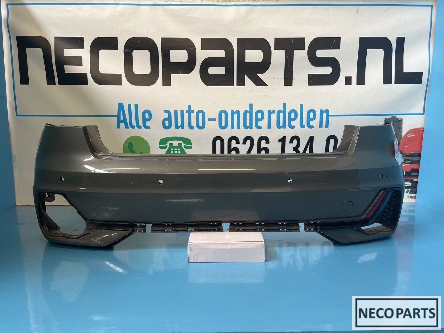 AUDI A1 82A S LINE ACHTERBUMPER BUMPER ORIGINEEL, Gebruikt, -, -, Spatbord