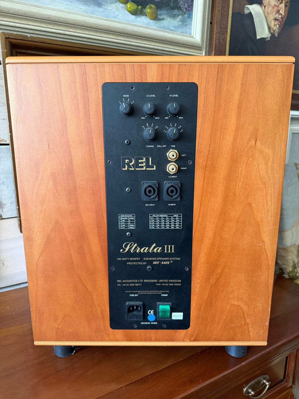 REL Strata III Subwoofer - Krachtige Sub-Bass Speaker, Audio, Tv en Foto, Overige merken, Subwoofer, Ophalen of Verzenden, Zo goed als nieuw