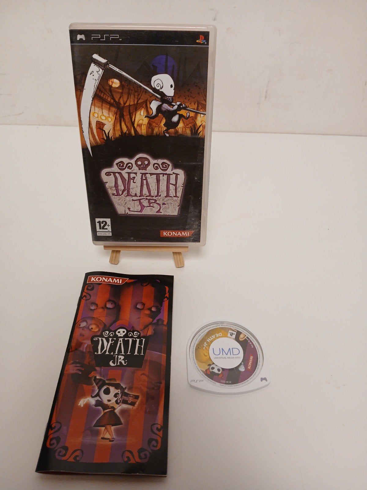 Psp death junior met manual, 1 speler, Ophalen of Verzenden, Zo goed als nieuw, Vanaf 3 jaar