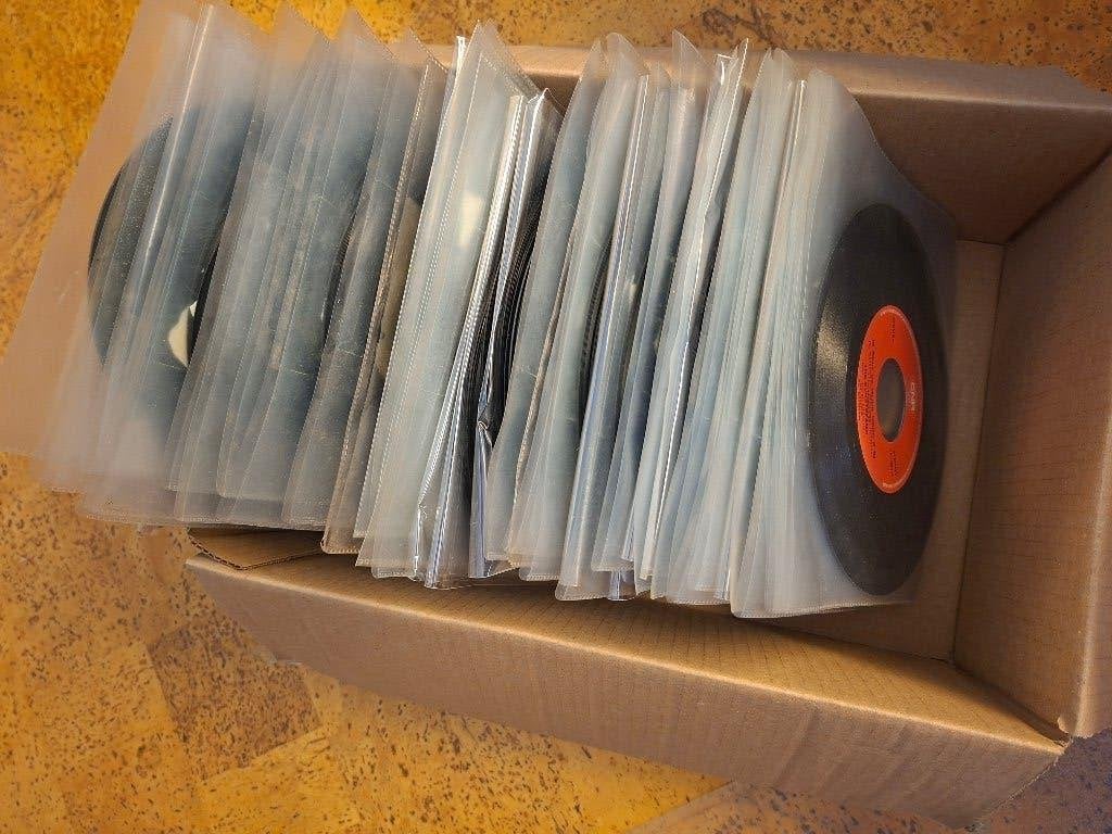 115a Partijtje jukebox-singles; 150 stuks (2), Cd's en Dvd's, Vinyl Singles, Ophalen of Verzenden, Gebruikt, 7 inch, Pop