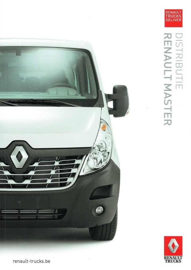 Folder Renault Master (2017), Verzenden, Zo goed als nieuw, Renault