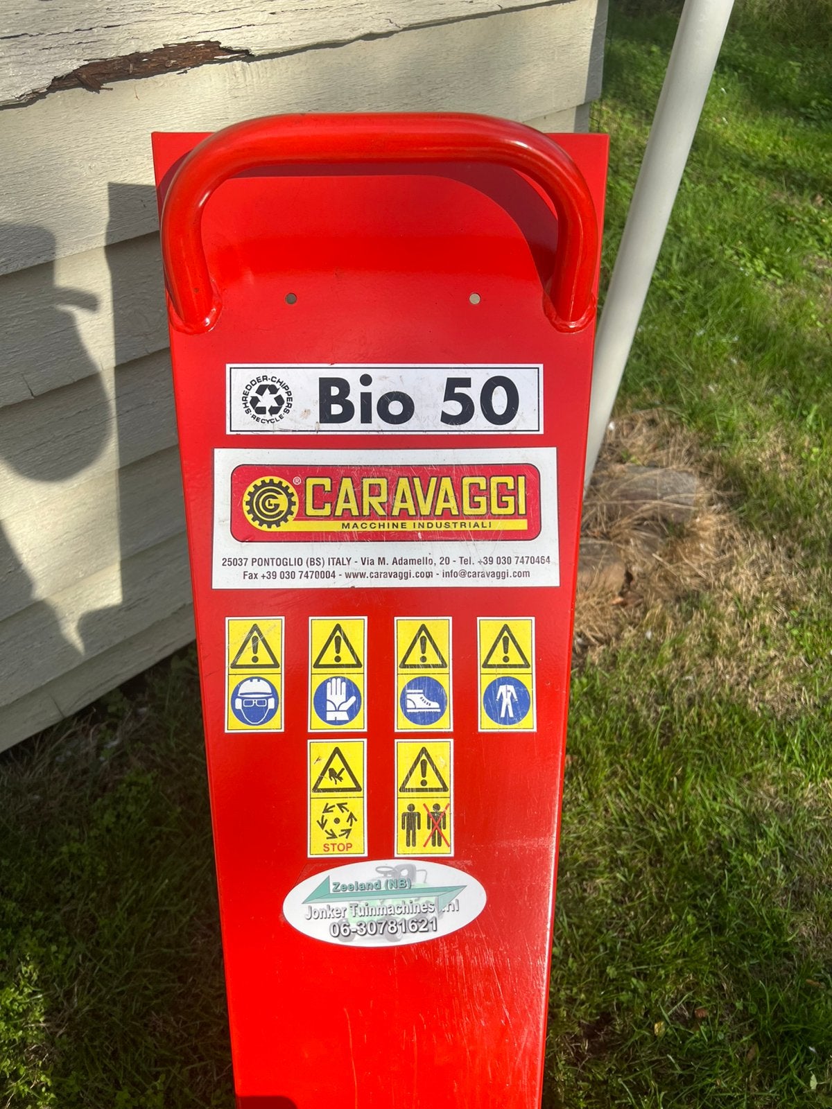 IZGS Caravaggi BIO50 takken hakselaar / versnipperaar 5pk, Ophalen of Verzenden, BIO50, CARAVAGGI, Benzine
