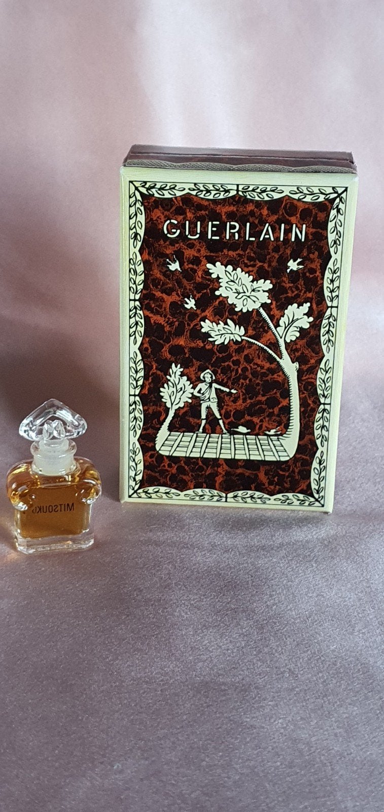 MITSOUKO Guerlain vintage parfum miniature 2 ml verzamel, Verzamelen, Parfumverzamelingen, Ophalen of Verzenden