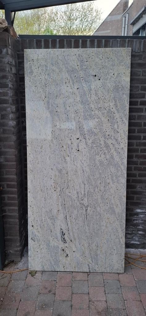 Granieten plaat 200 x 90 x 2,9cm, Doe-het-zelf en Verbouw, Platen en Panelen, Ophalen, Gebruikt, Overige materialen, 20 tot 50 mm