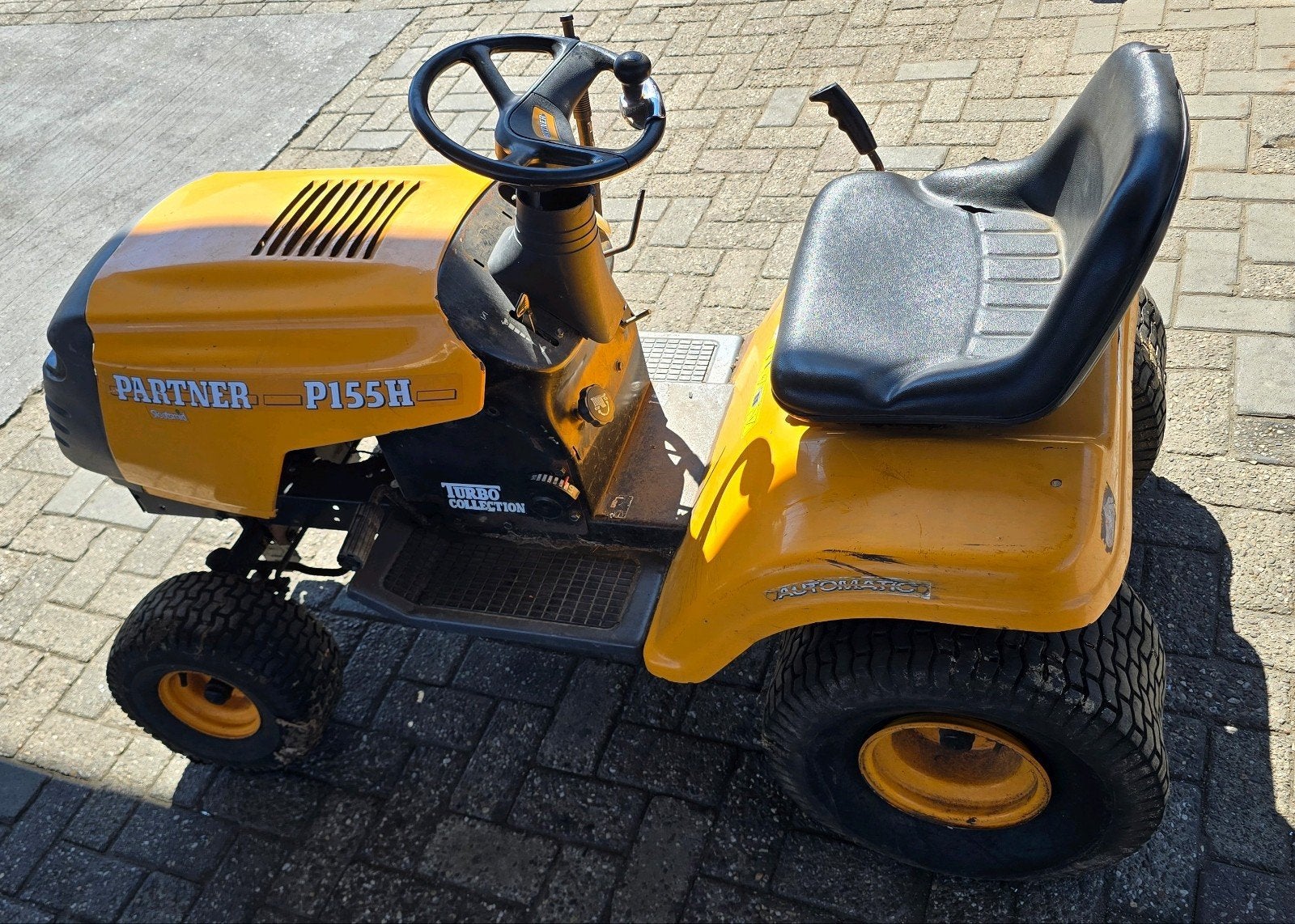 Partner P155H Zitmaaier - Zonder Motor crossmaaier, Tuin en Terras, Zitmaaiers, Ophalen, Gebruikt, Partner, 90 tot 120 cm