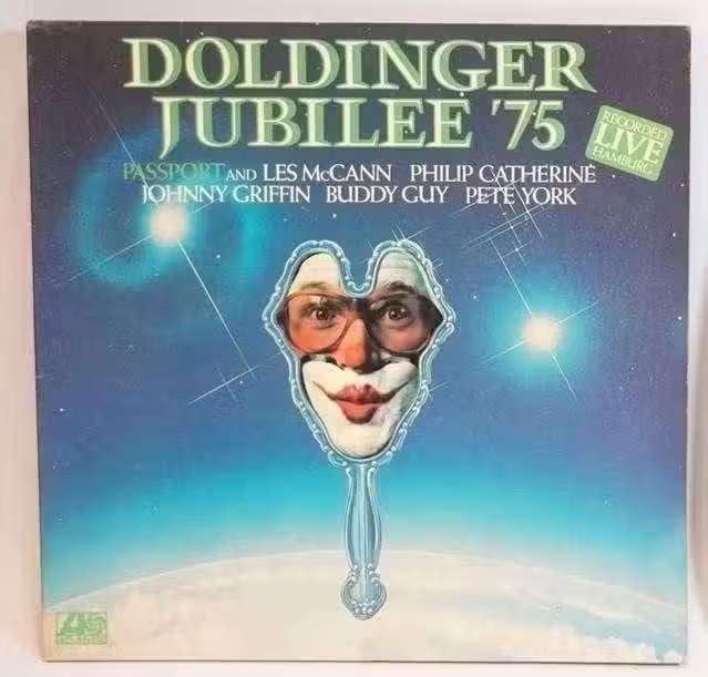 LP Doldinger Jubilee '75 Vinyl Elpee ATL 50 186, LP, Ophalen of Verzenden, Zo goed als nieuw, Jazz