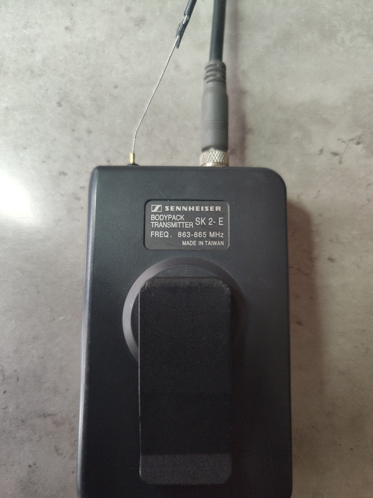 Sennheiser SK 2-E Bodypack Transmitter (863-865 MHz), Ophalen of Verzenden, Overige typen, Draadloos