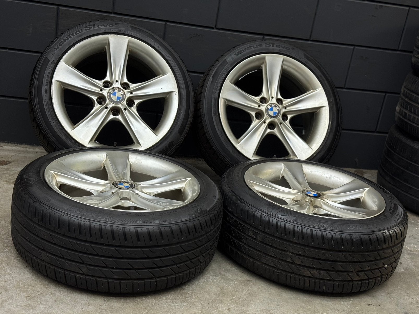 17 inch MAM BMW 1 Serie E87 E88 5x120 ET34 72.5 205/50/17, Auto-onderdelen, Banden en Velgen, Ophalen, ., Banden en Velgen, 17 inch