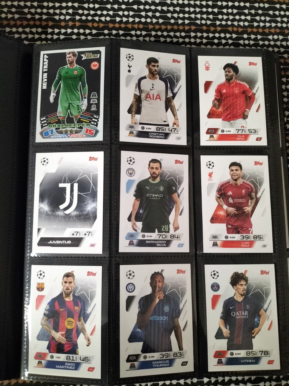 Voetbal Topps Kaarten - Diverse Spelers en Clubs, Verzamelen, Ophalen of Verzenden, Zo goed als nieuw, Buitenlandse clubs, Poster, Plaatje of Sticker